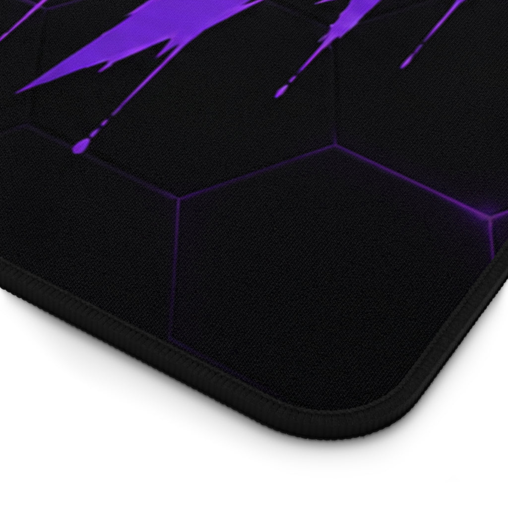 Ghostwire Gaming Purple Hex Desk Mat
