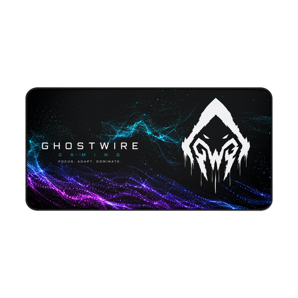 GhostWire Gaming Neon Wave Desk Mat