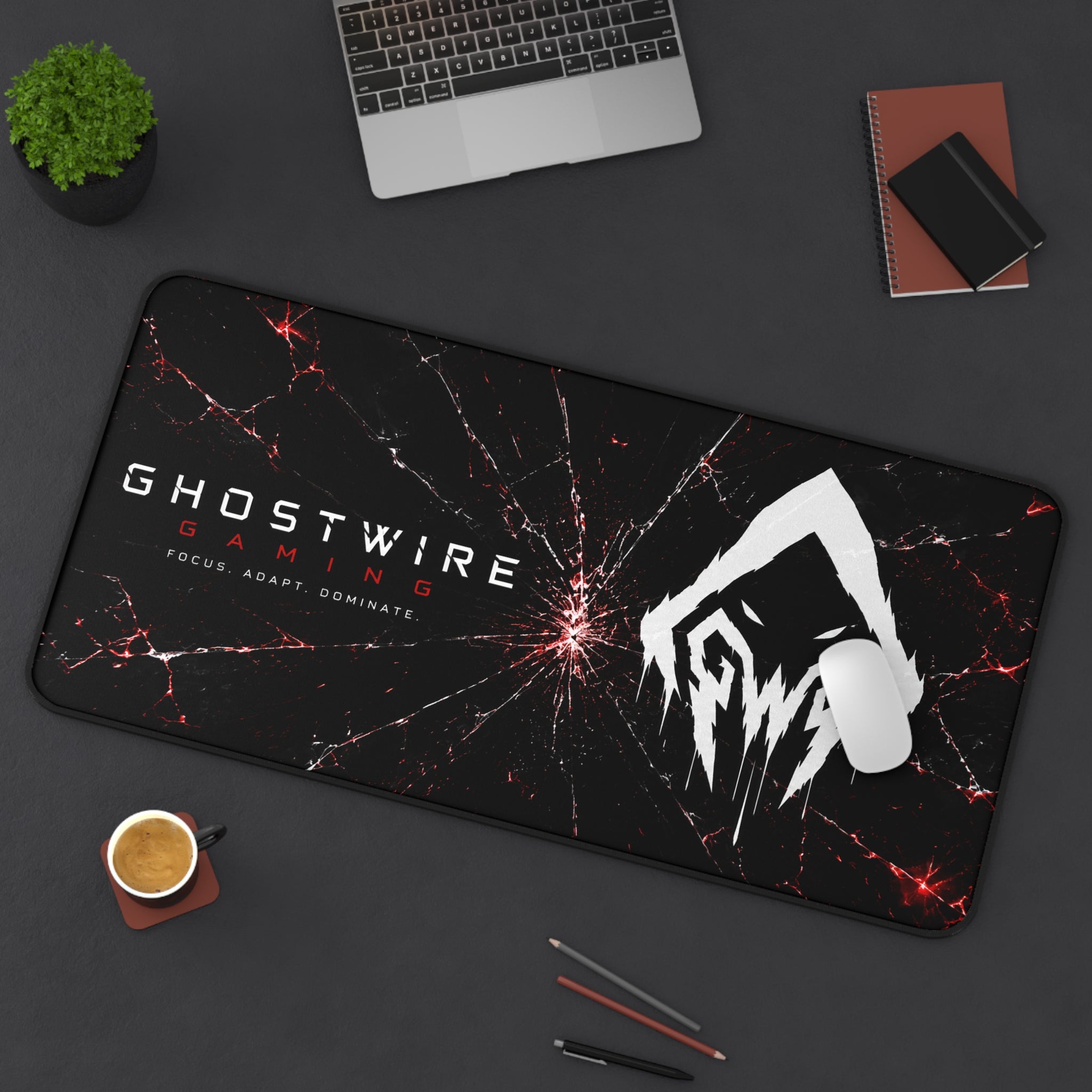 Ghostwire Gaming Shattered Desk Mat