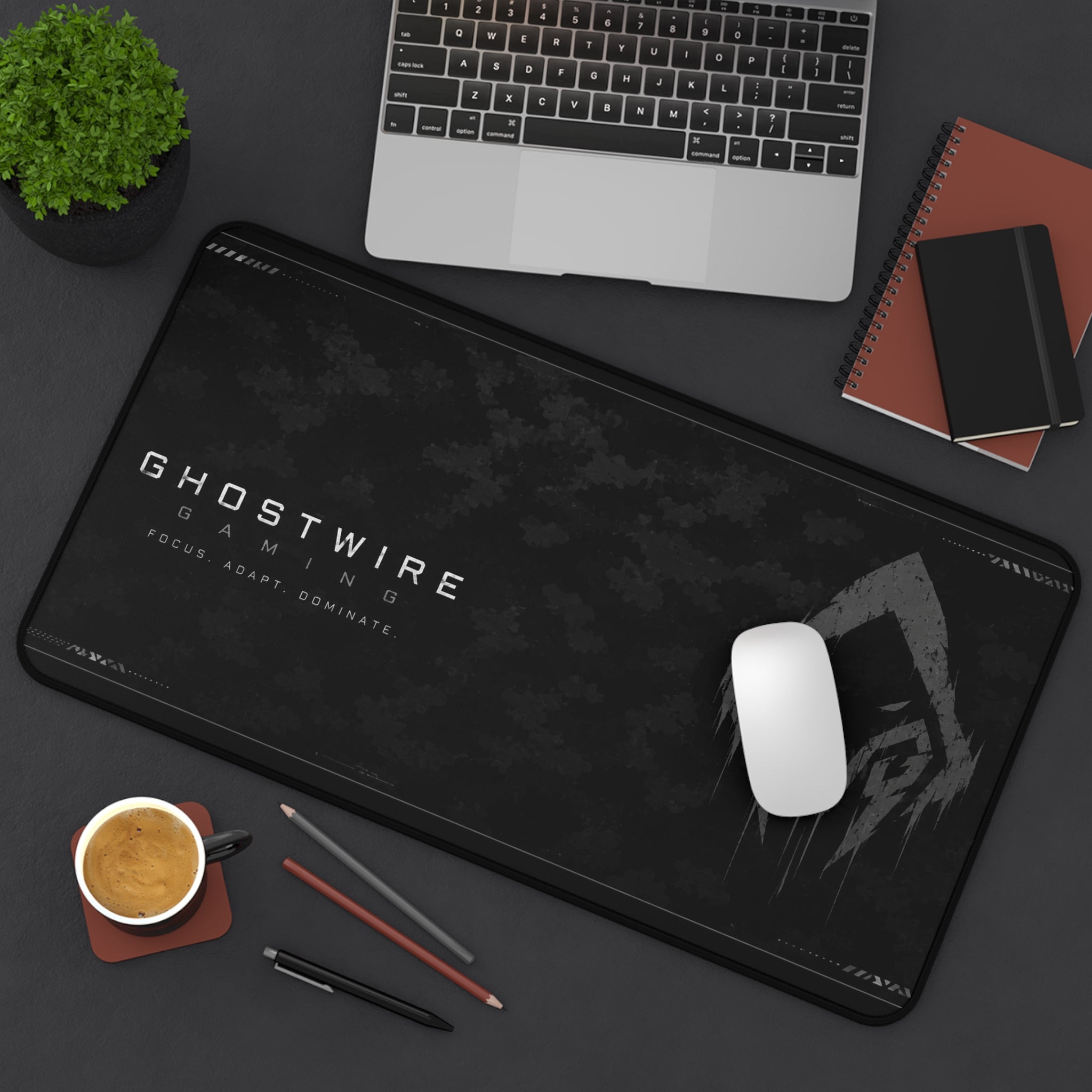 Ghostwire Gaming Ghost Camo Desk Mat