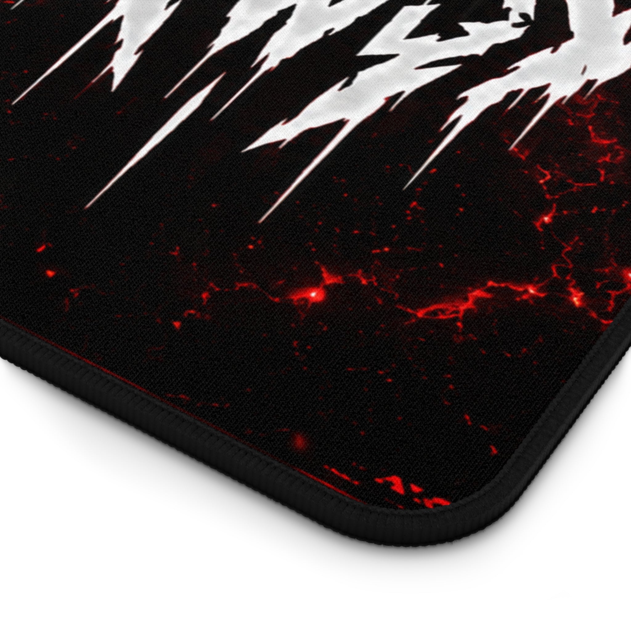 Ghostwire Gaming Red Lightning Desk Mat
